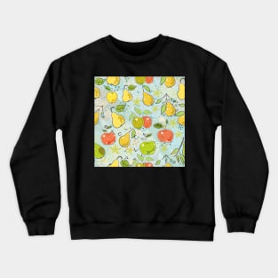 Pear and Apple Crewneck Sweatshirt